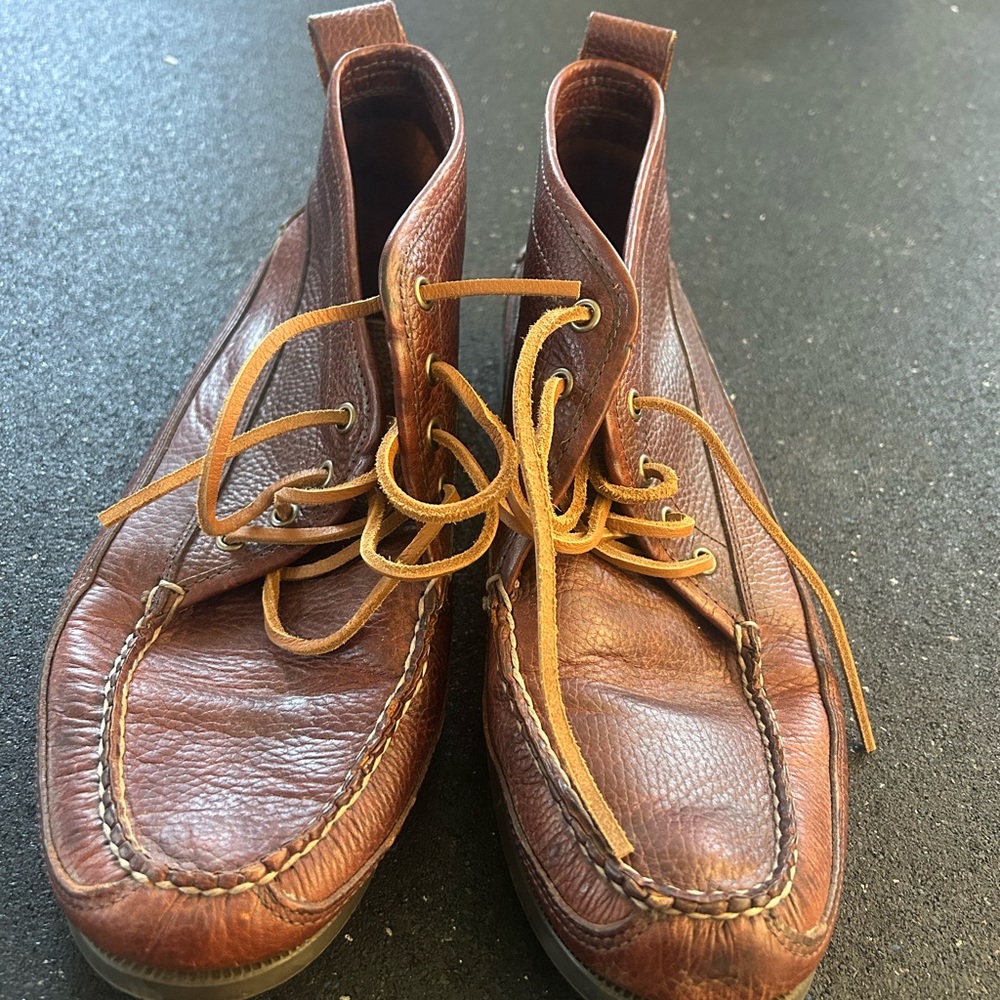 LL Bean Ranger Moccasin Toe Boot, size 11.5 men’s